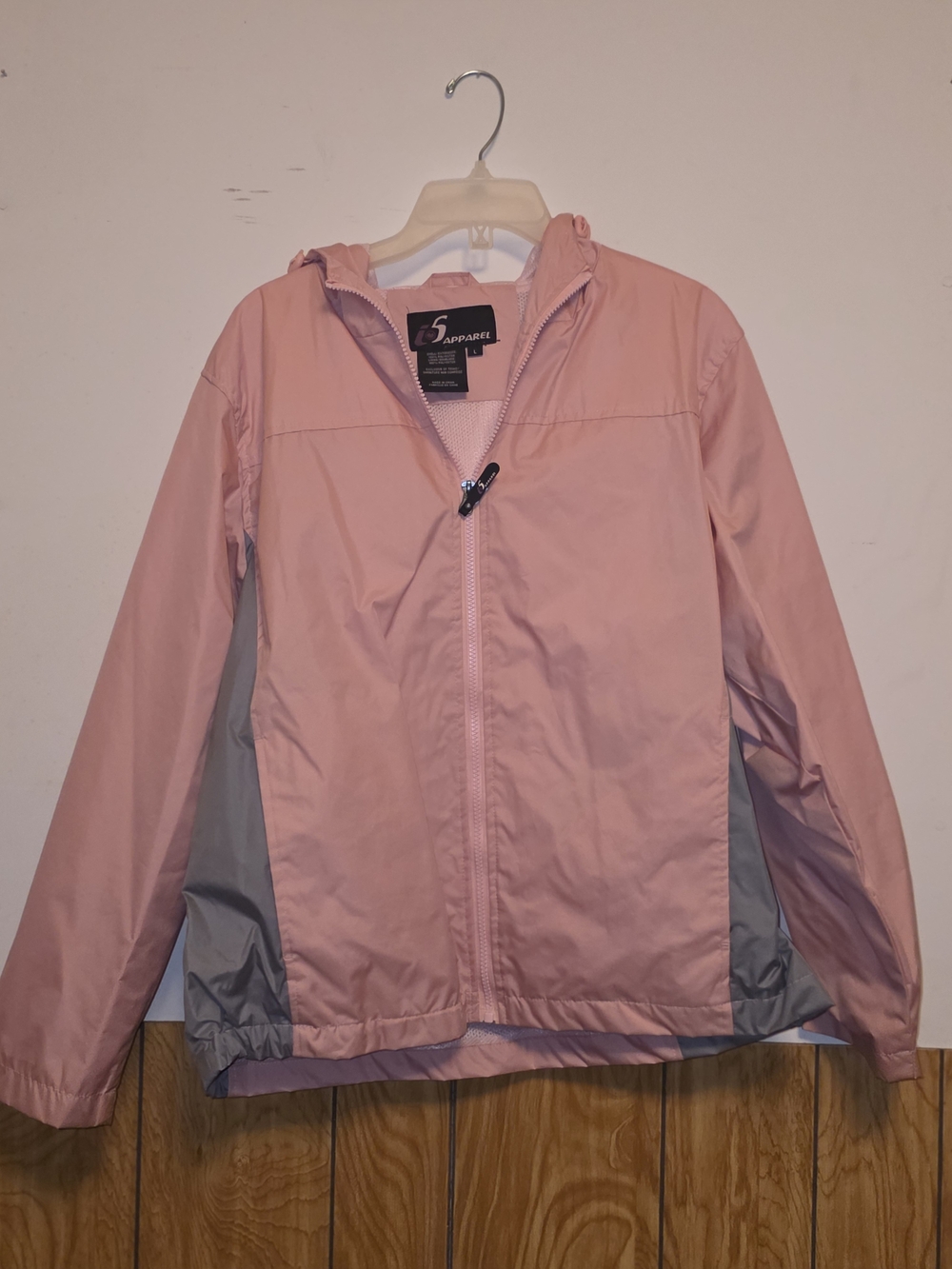 Target Pink and Gray Girls' Utility Hooded Jacket